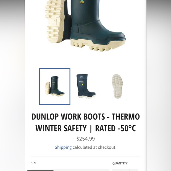 Dunlop work boots - Thermo+ - Picture 4 of 4
